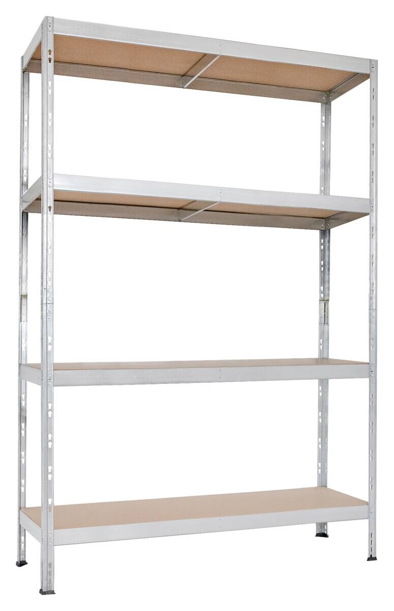 Ar shelving Schwerlaststeckregal verzinkt B/H/T: ca. 120x180x40 cm