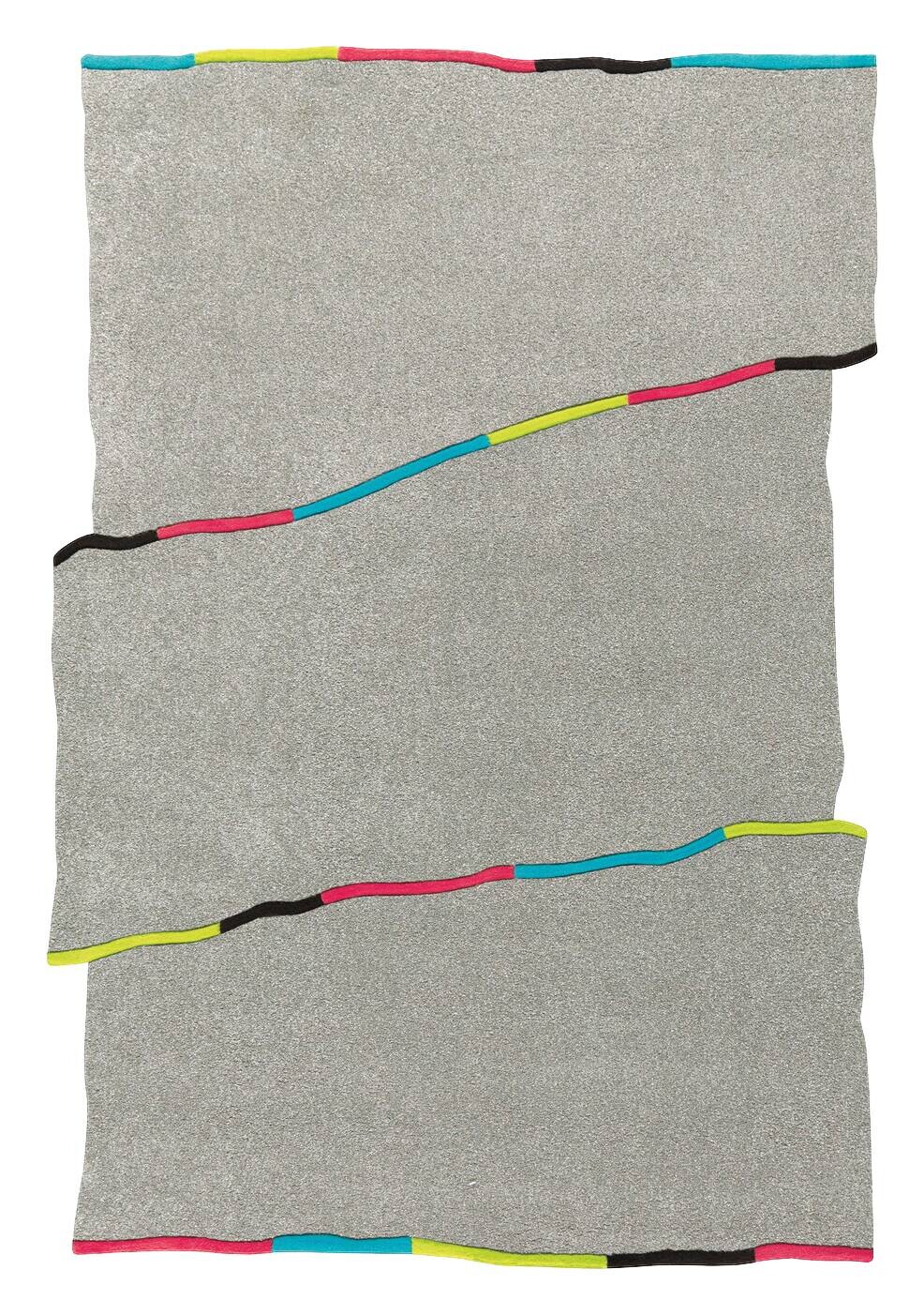 Arte Espina Kurzflorteppich Spirit Frisee 3107 hellgrau B/L: ca. 170x240 cm