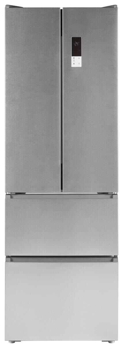 POCOline French-Door Kühl-/Gefrierkombination FD 185-395 EIXDNF Inox B/H/T: ca. 59,5x185x68 cm