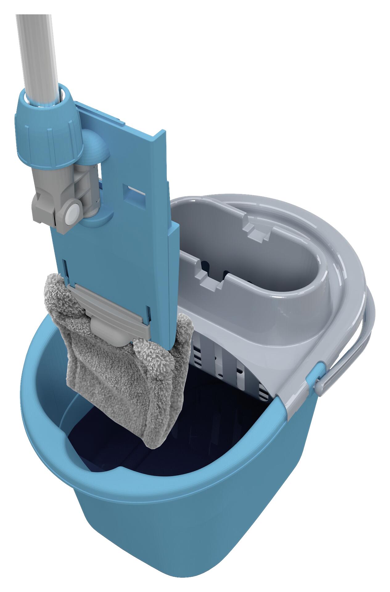 Bodenwischer blau B/H/L: ca. 40x25x30 cm