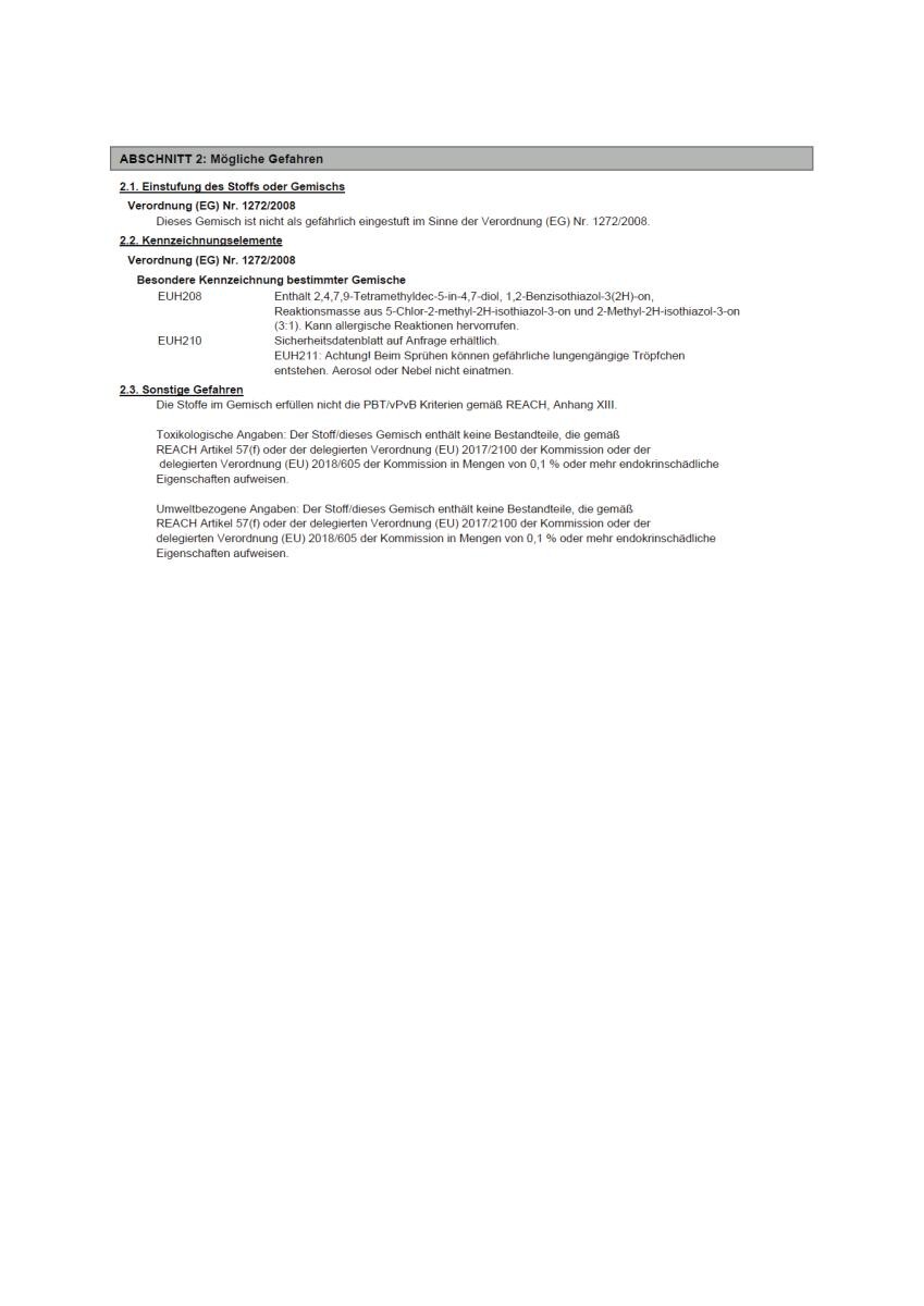 POCOline Buntlack zartes weiß ca. 0,75 l