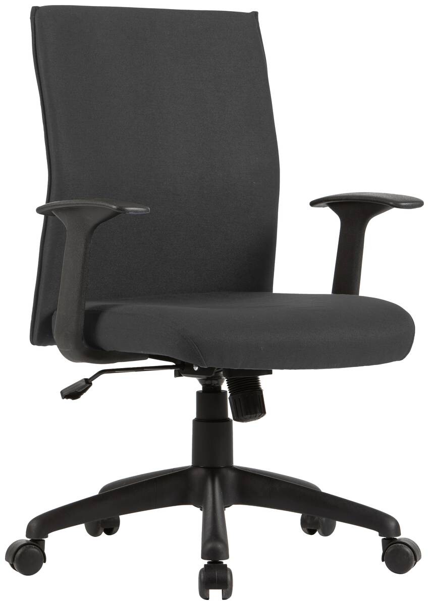 Chefsessel ROCKET schwarz schwarz Webstoff Kunststoff