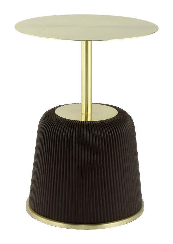 Beistelltisch Jokai 300 braun H/D: ca. 55x40 cm