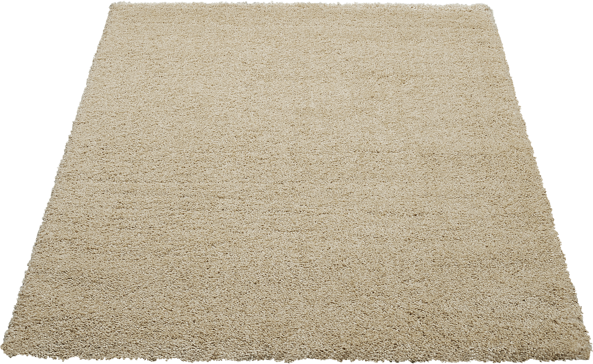 Hochflorteppich Pisa beige B/L: ca. 80x150 cm