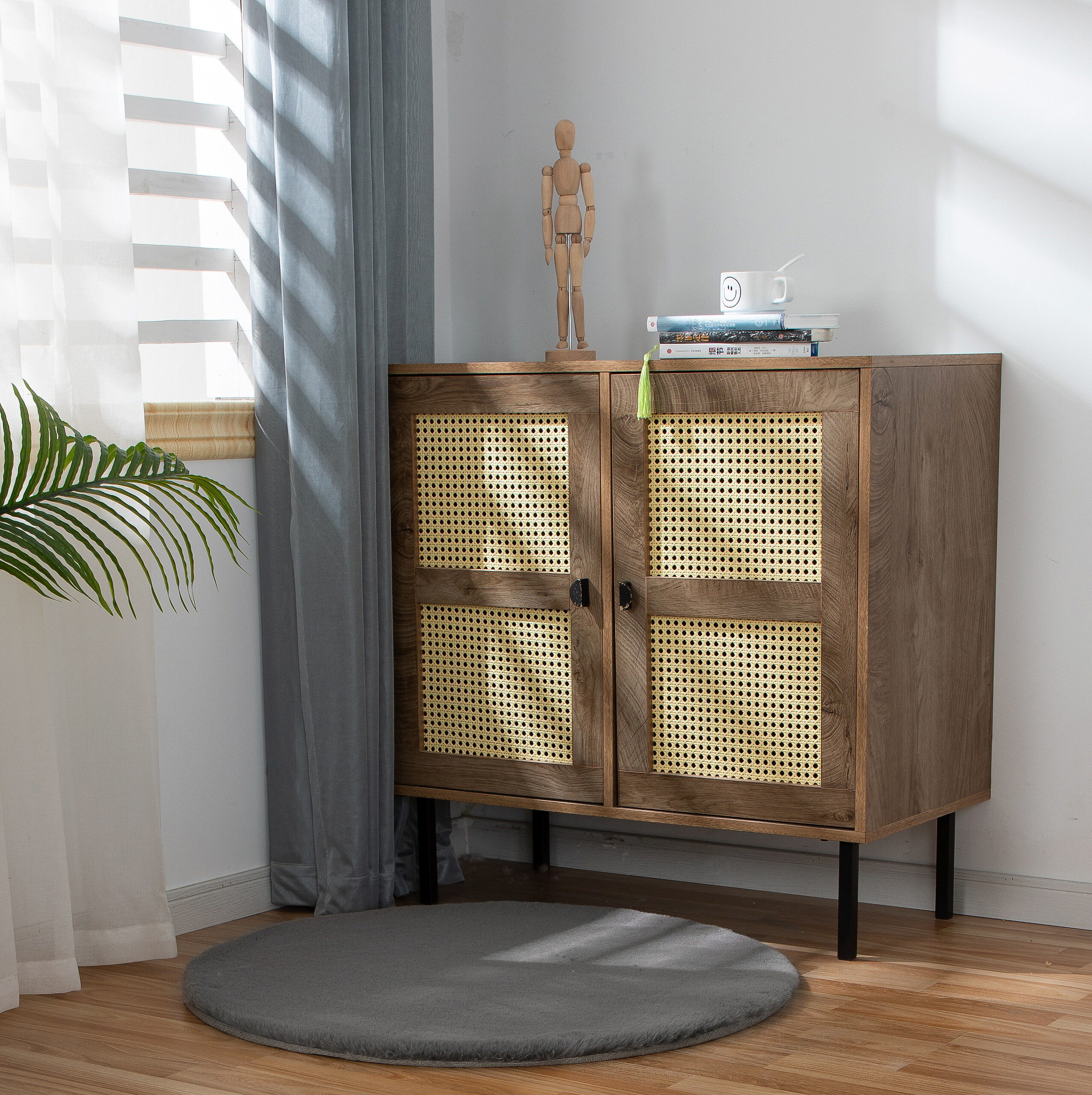 Teppich Softy grau D: ca. 80 cm