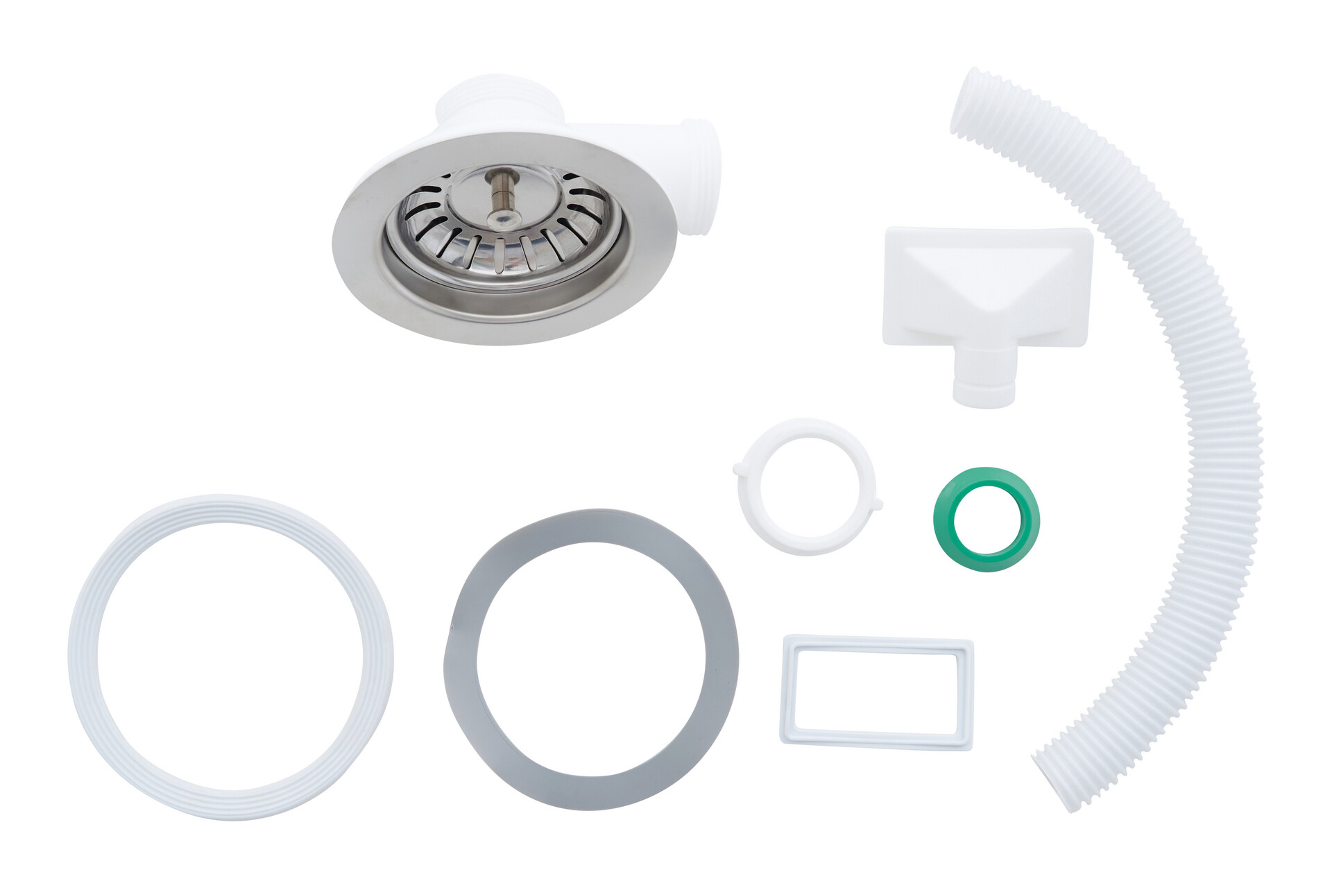 Respekta Einbauspüle Detroit 59 x 43,5 Edelstahl B/H/T: ca. 43,5x59x22,5 cm