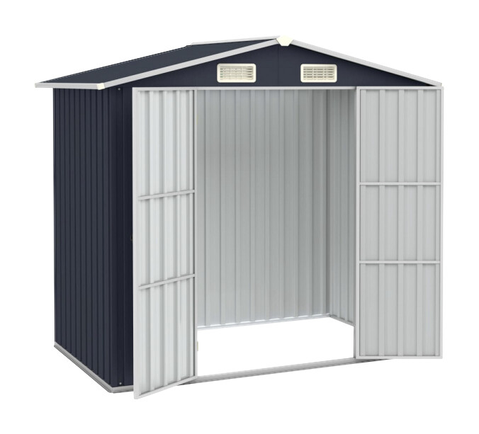 vidaXL Gerätehaus anthrazit B/H: ca. 205x183 cm