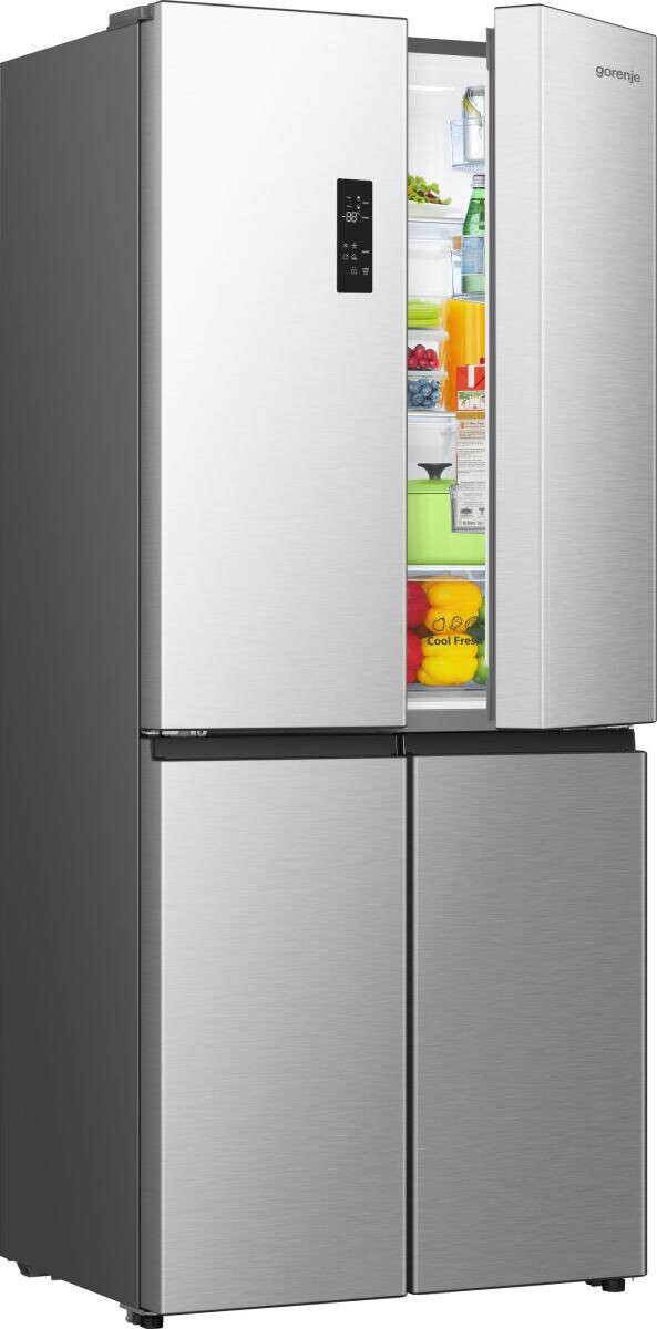 Gorenje Cross-Door NRM819D61X Inox B/H/T: ca. 79,4x190x65 cm
