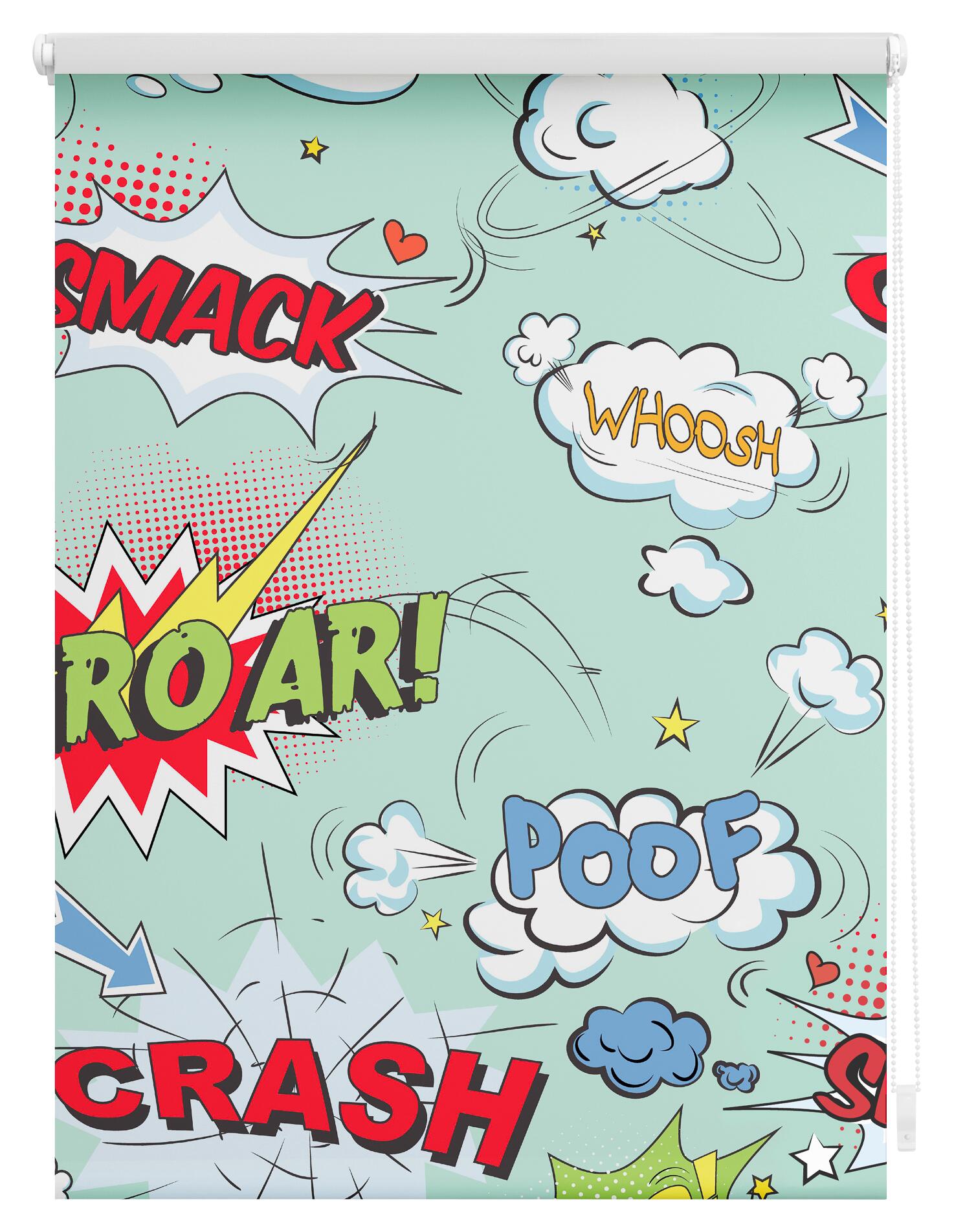 LICHTBLICK Rollo Crash bunt B/L: ca. 120x150 cm