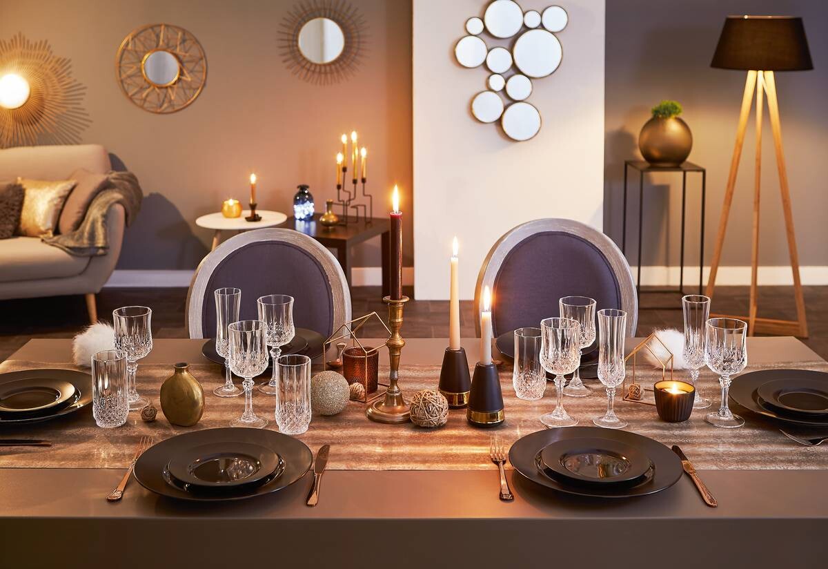 CreaTable Sektglasset Longchamp ECLAT transparent