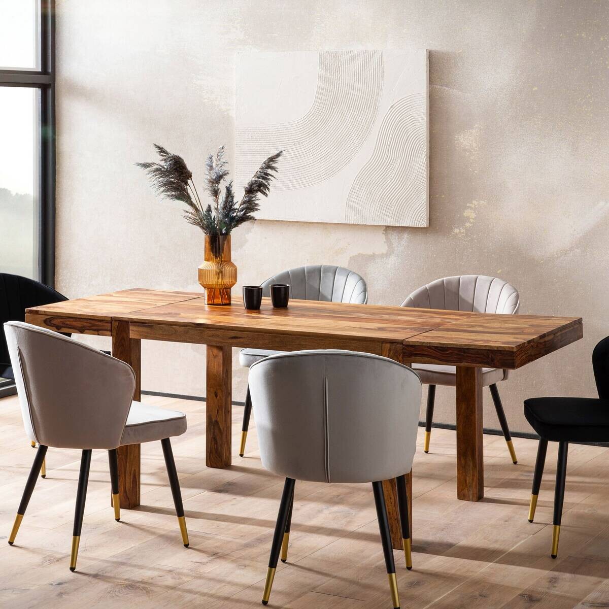 Esstisch natur B/H/T: ca. 120x76x80 cm