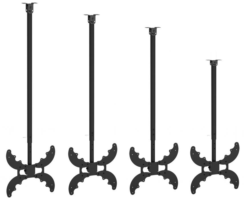 VCM Deckenhalterung Deckenhalterung schwarz
