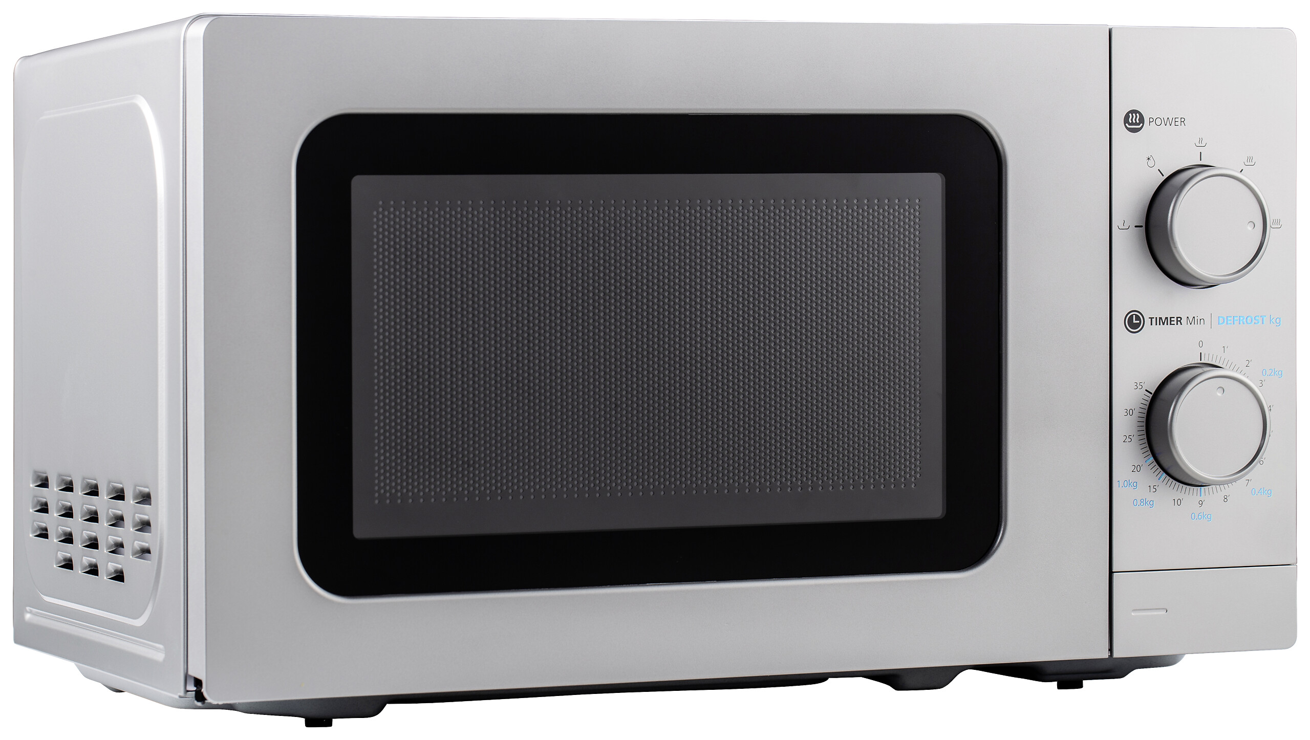 POCOline Mikrowelle MM720C2GX-PM silber Metall B/H/T: ca. 44x26x33 cm ca. 20 l