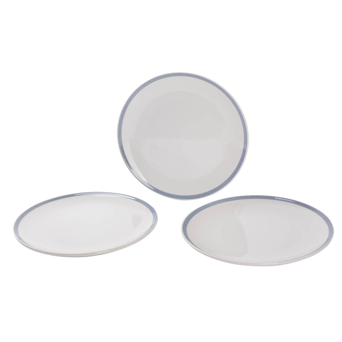 SAN IGNACIO Essteller NOIA weiß Porzellan D: ca. 26 cm