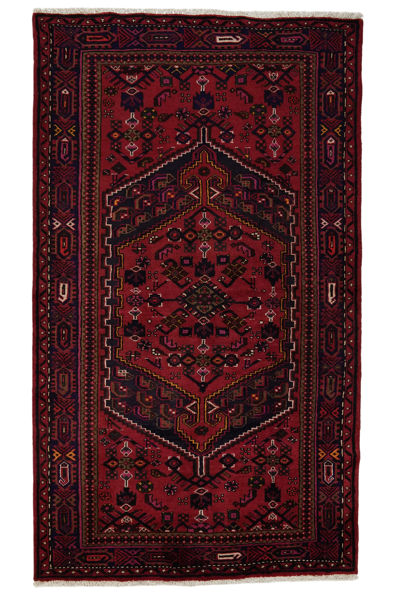 PersaTepp Teppich Khamseh rot B/H/L: ca. 139x1x239 cm