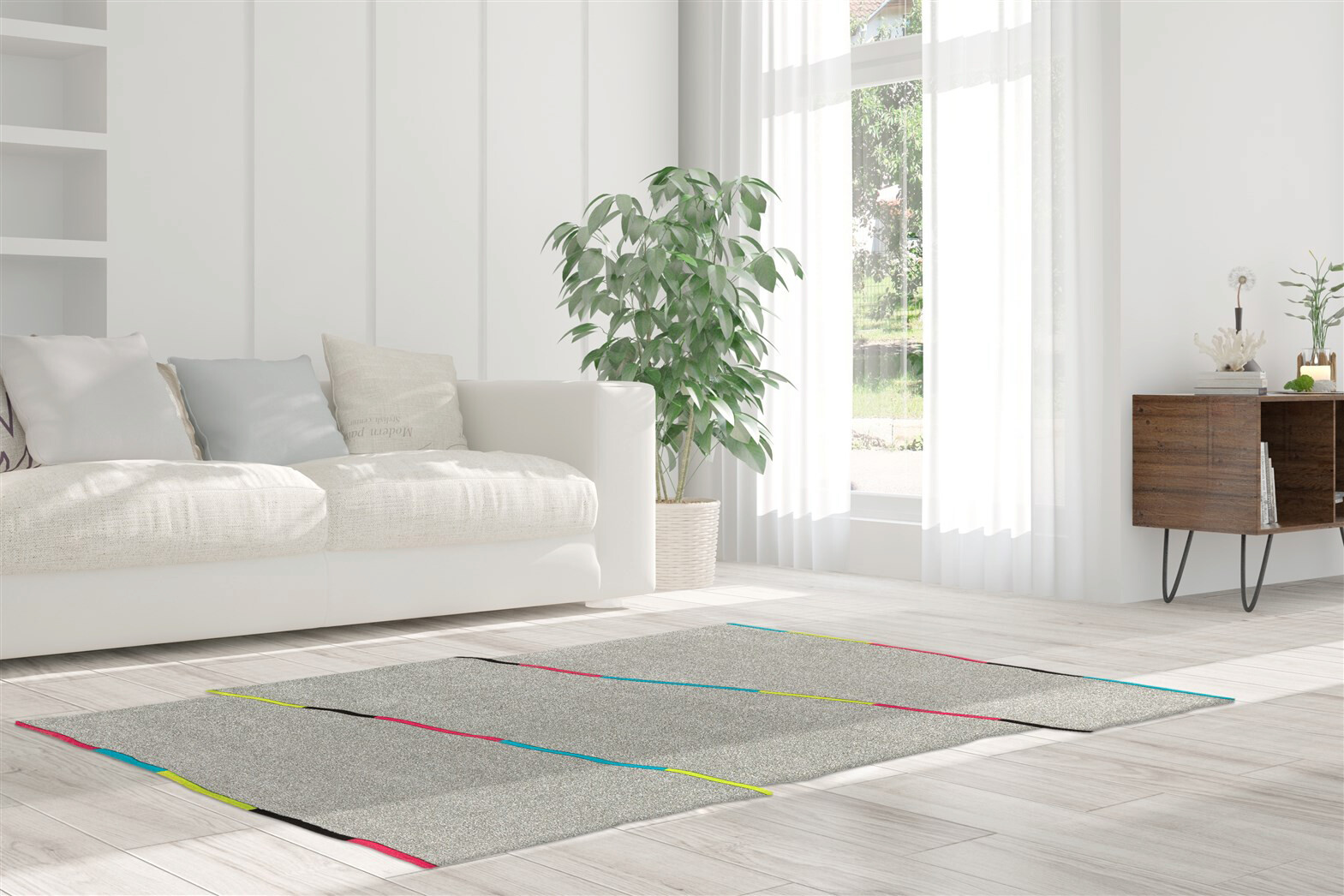 Arte Espina Kurzflorteppich Spirit Frisee 3107 hellgrau B/L: ca. 170x240 cm Arte Espina Kurzflorteppich Spirit Frisee 3107 hellgrau B/L: ca. 170x240 cm