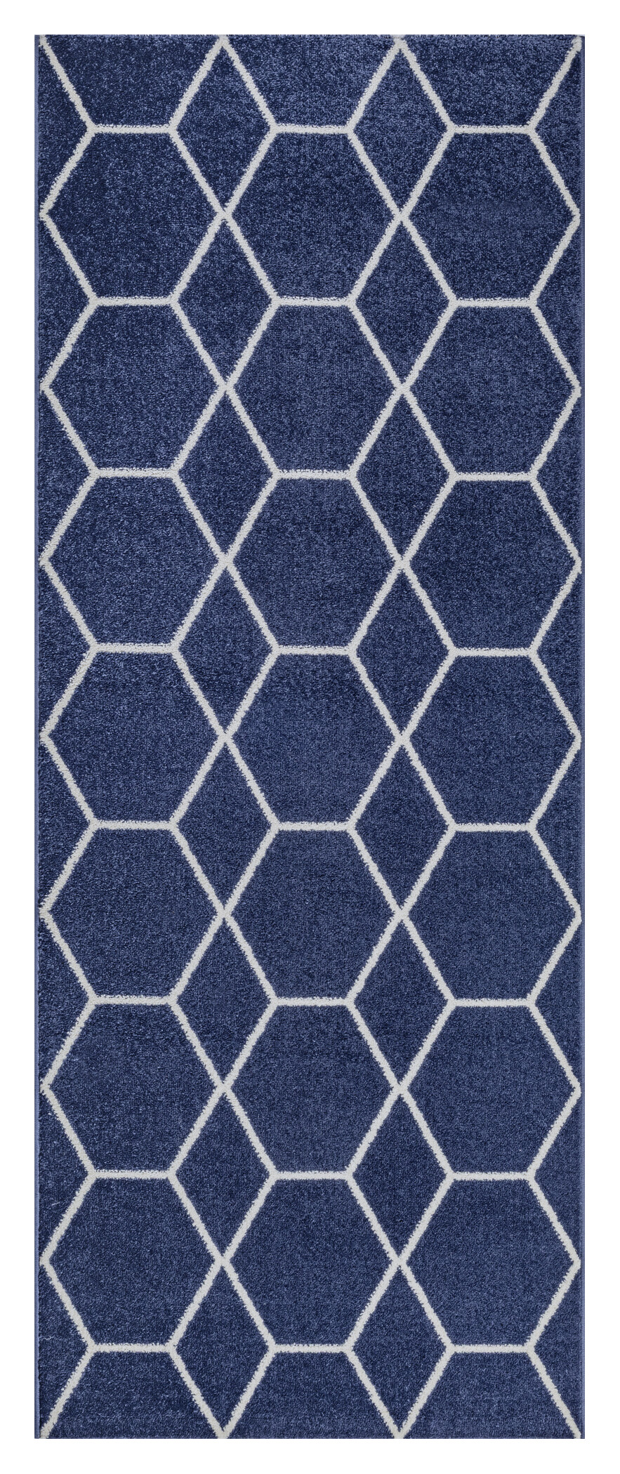 Sanat Teppich Trellis marine B/L: ca. 80x200 cm Sanat Teppich Trellis marine B/L: ca. 80x200 cm