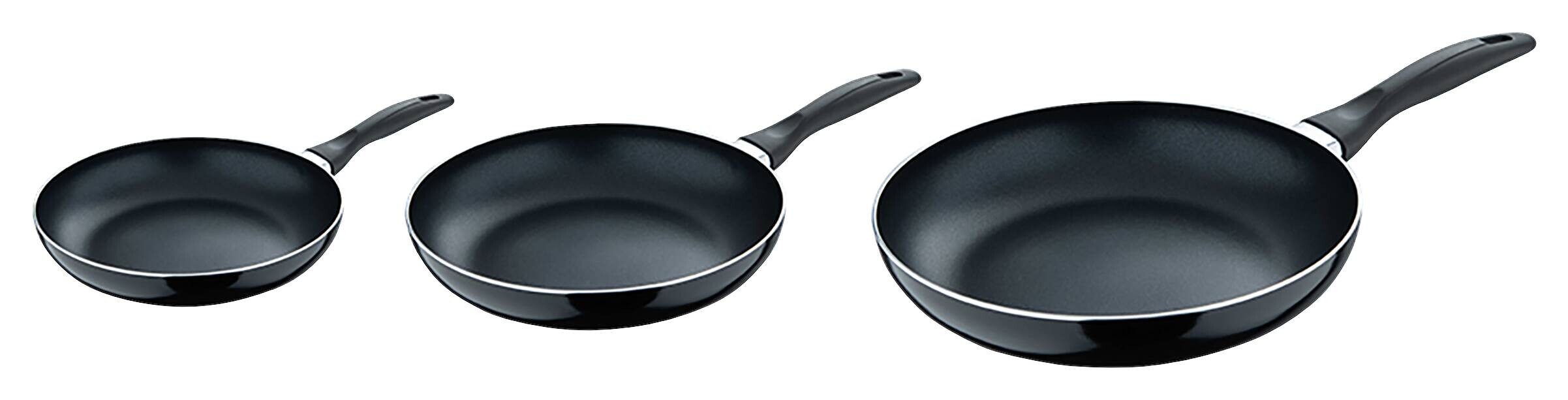 SAN IGNACIO Pfannenset NAVY WILLOW schwarz Aluminium 3 tlg.