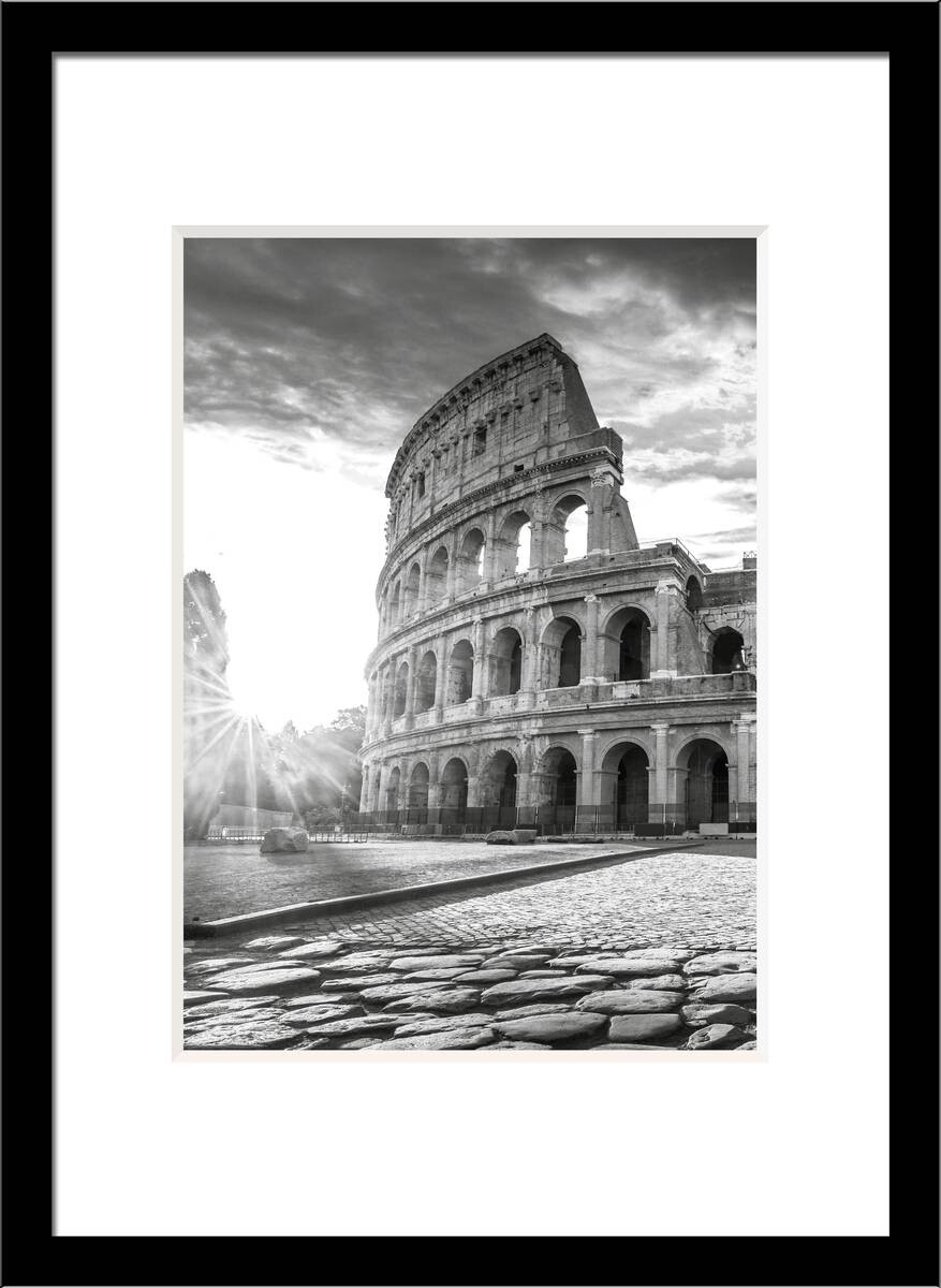 Bilderrahmen schwarz Holz B/L: ca. 21x29,7 cm