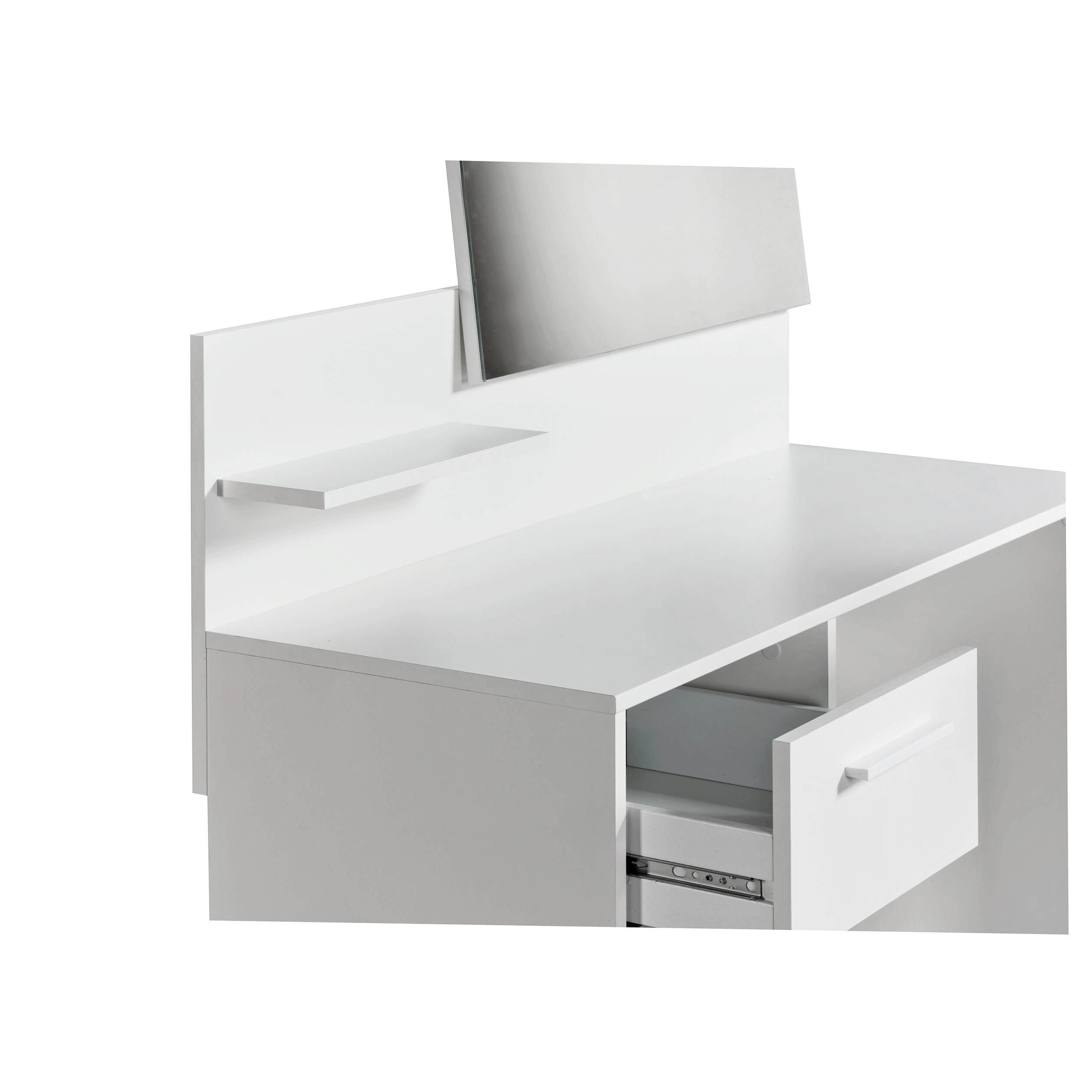 Schminktisch Diana weiß B/H/T: ca. 100x126x43 cm