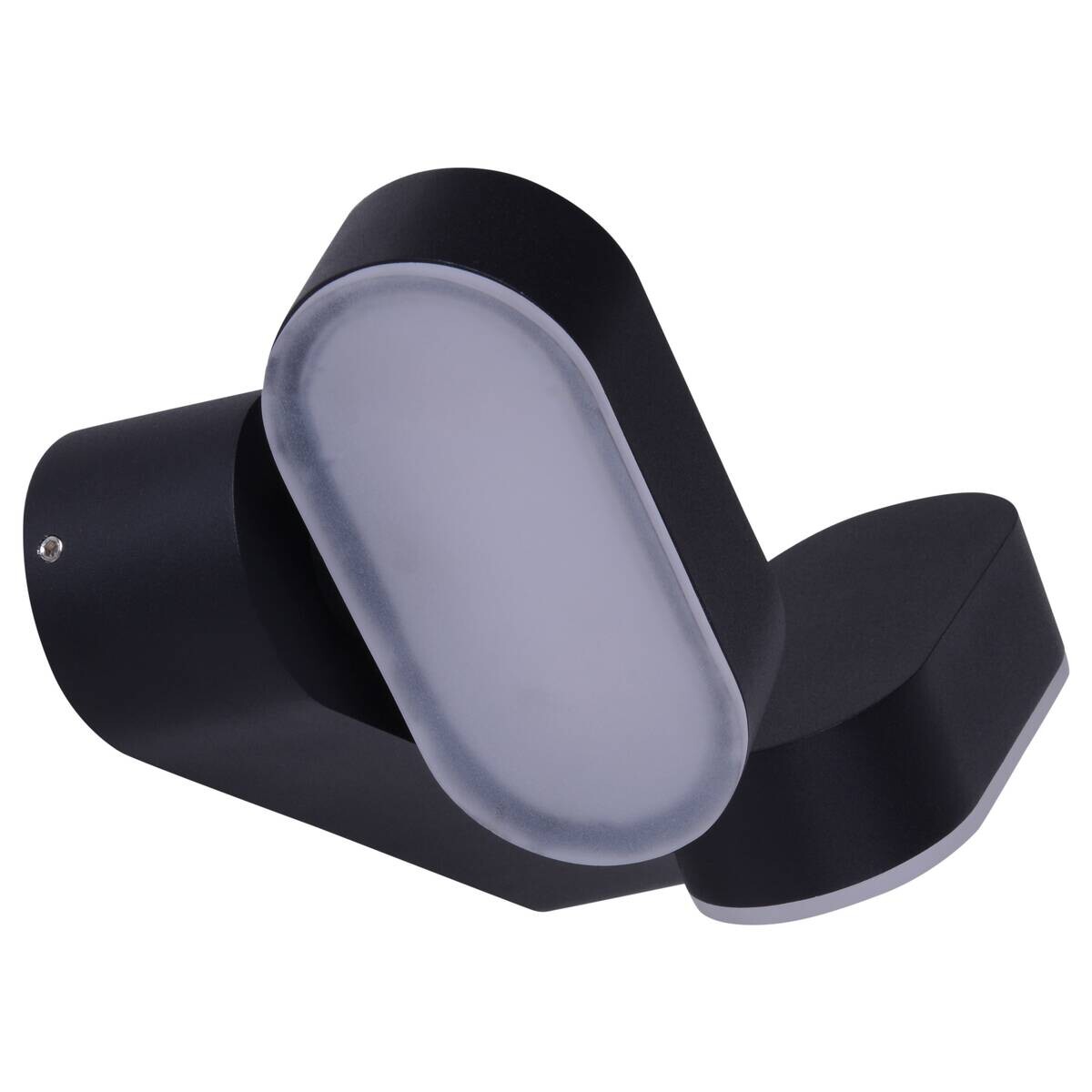 Außenwandleuchte 1061622 schwarz B/H/L: ca. 10x5,4x23 cm