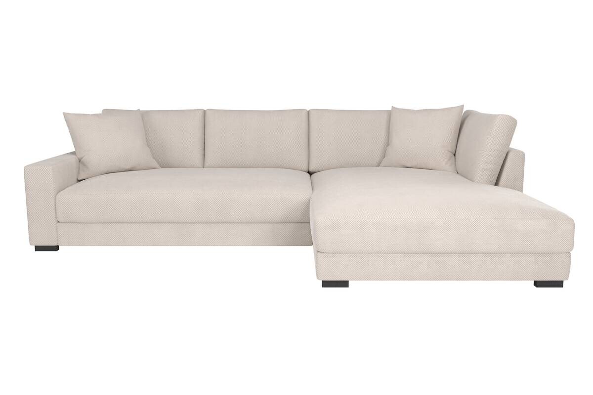 Ecksofa creme Microfaser B/H/T: ca. 300x83x190 cm Ecksofa creme Microfaser B/H/T: ca. 300x83x190 cm