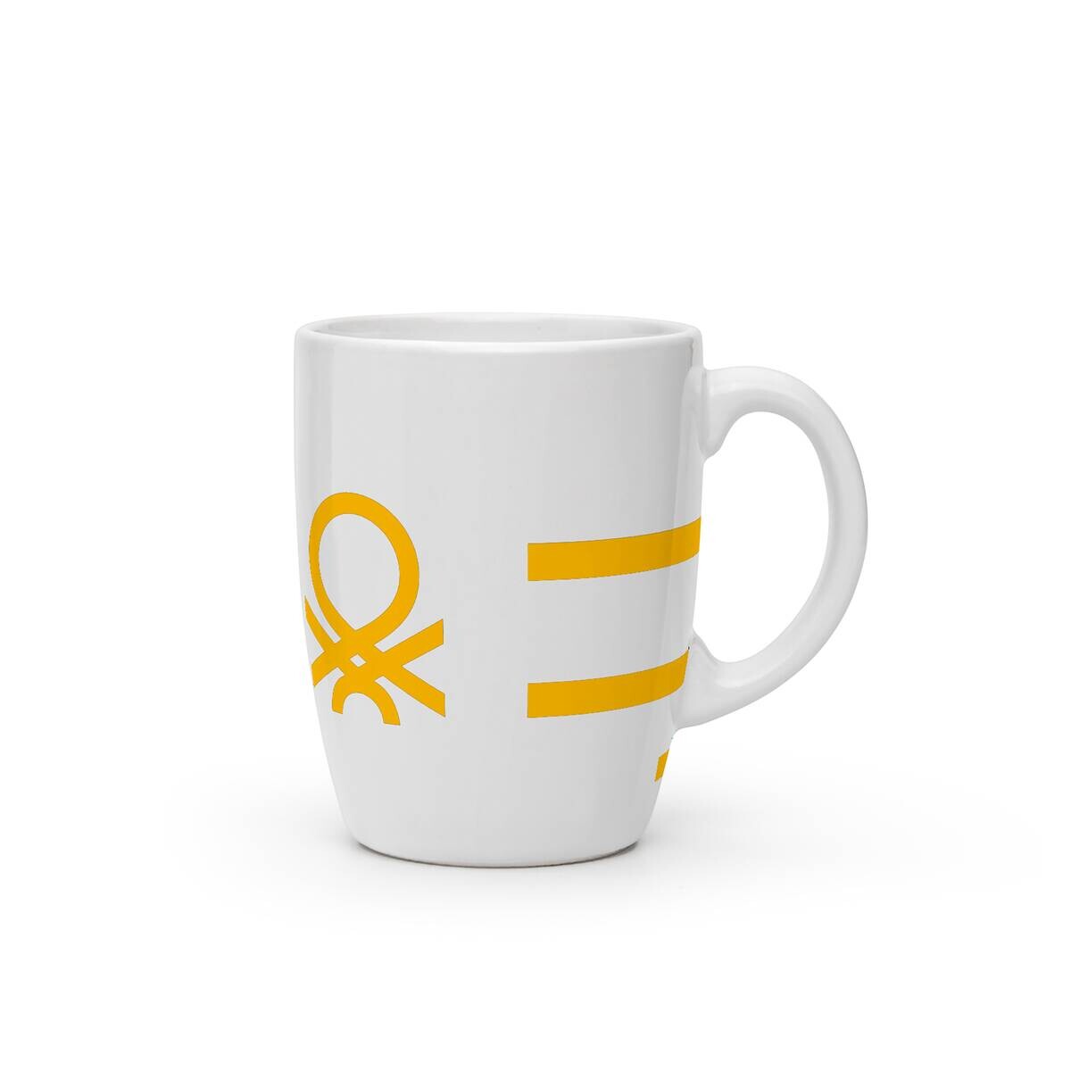 BENETTON Kaffeebecherset Rainbow weiß Keramik