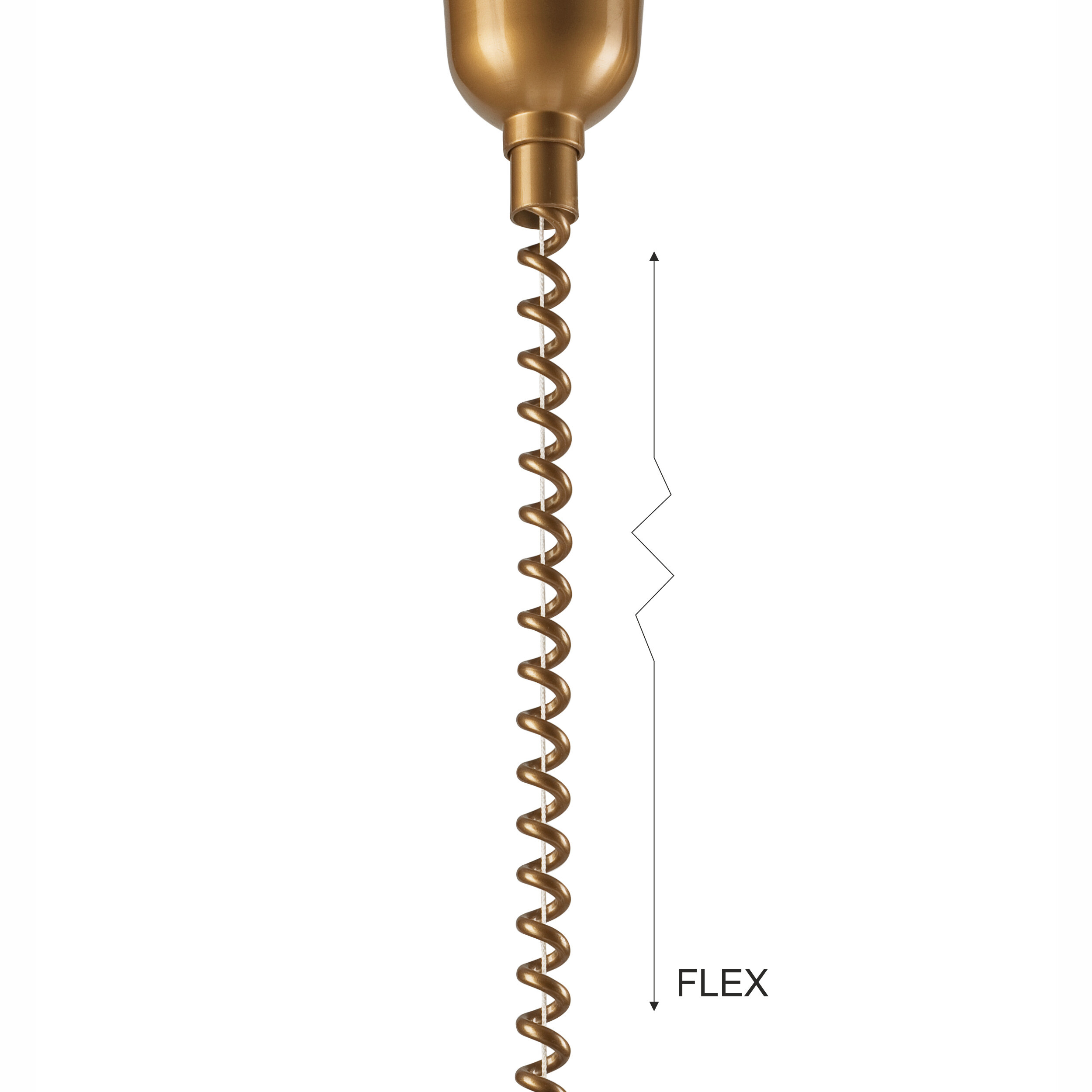 Lamkur Deckenleuchte gold Glas B/H/L: ca. 64x30x64 cm E27 1 Brennstellen