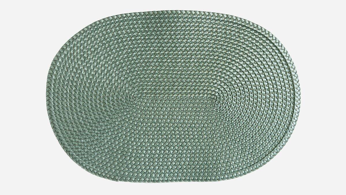 Platzset grün Polypropylen B/L: ca. 30x45 cm