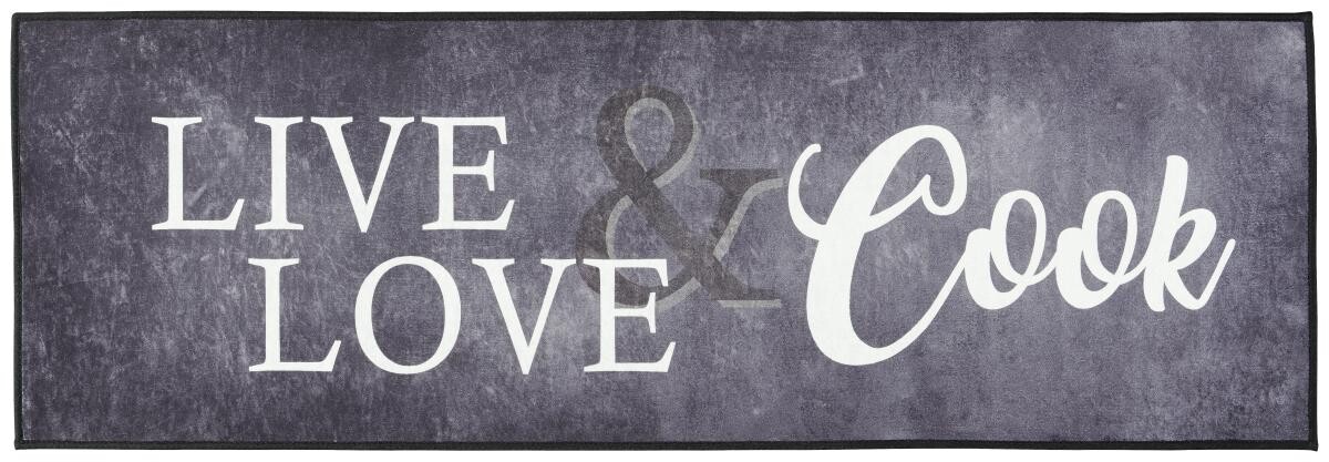 Küchenläufer Trend multigrau B/L: ca. 50x150 cm