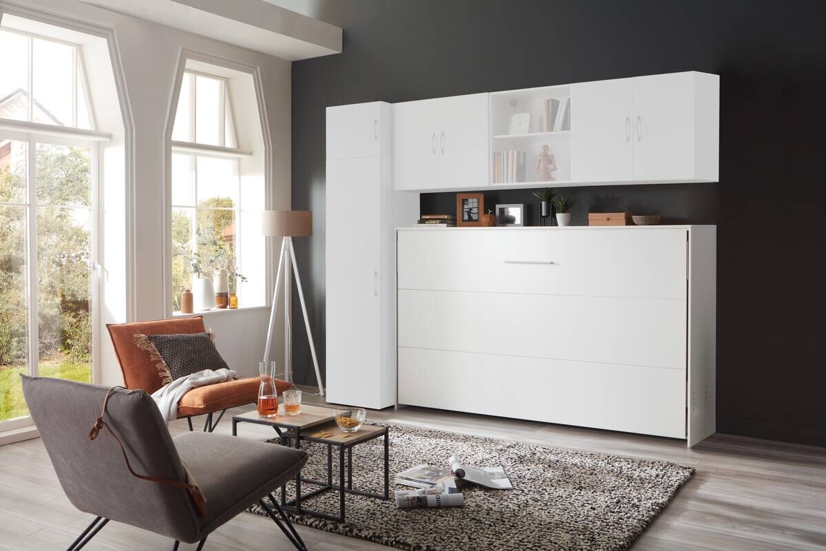 Klappbett Juist weiß Liegefläche B/L: ca. 120x200 cm