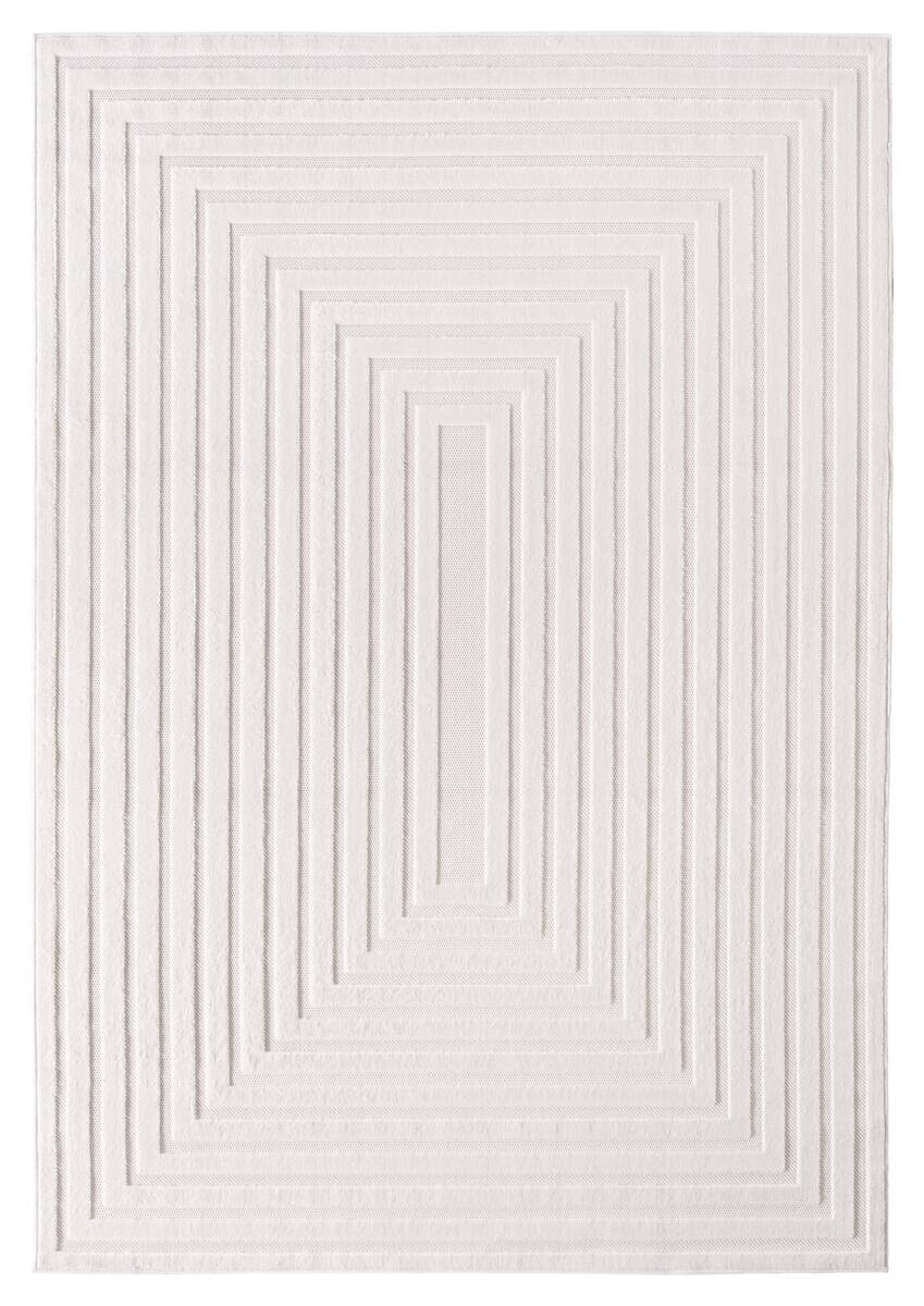 Ayyildiz Kurzflorteppich DOHA creme B/L: ca. 120x170 cm