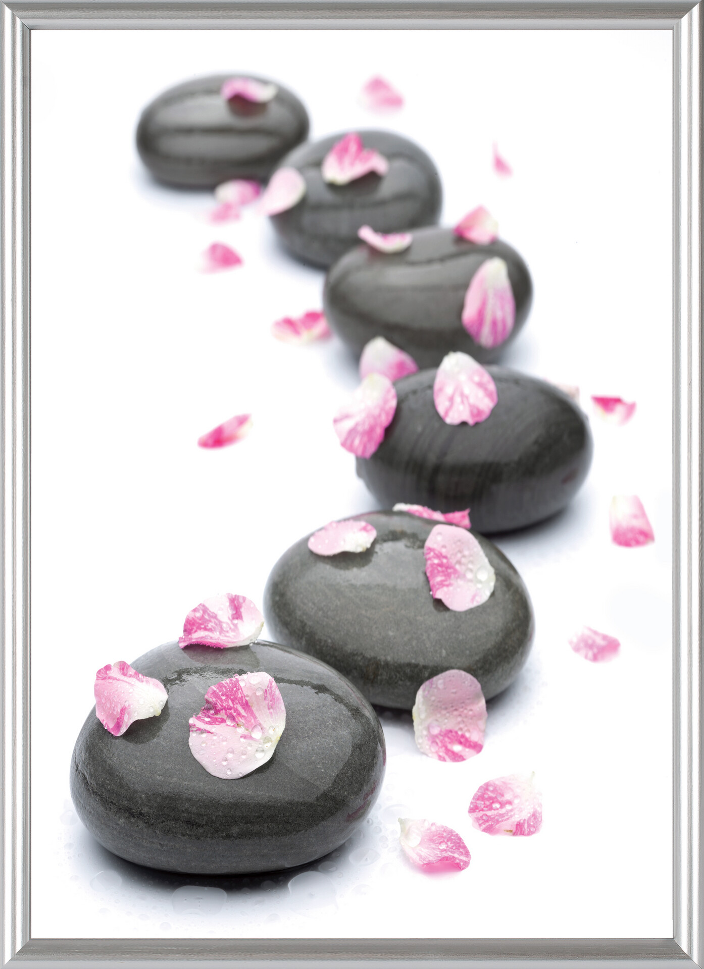 The Wall Bilderrahmen silber Kunststoff B/L: ca. 22x31 cm