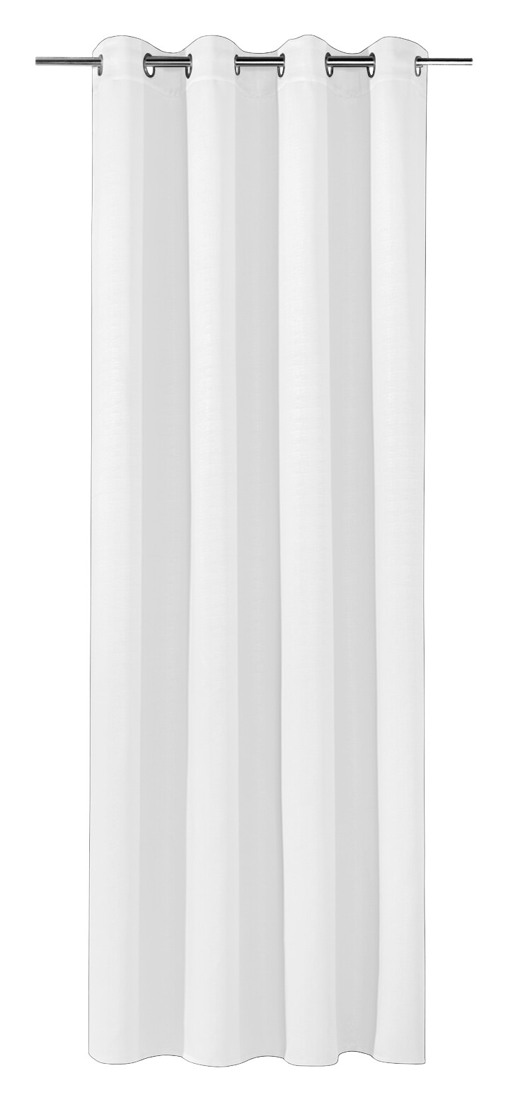 Happy Home Ösenvorhang Freiburg weiß B/L: ca. 140x235 cm