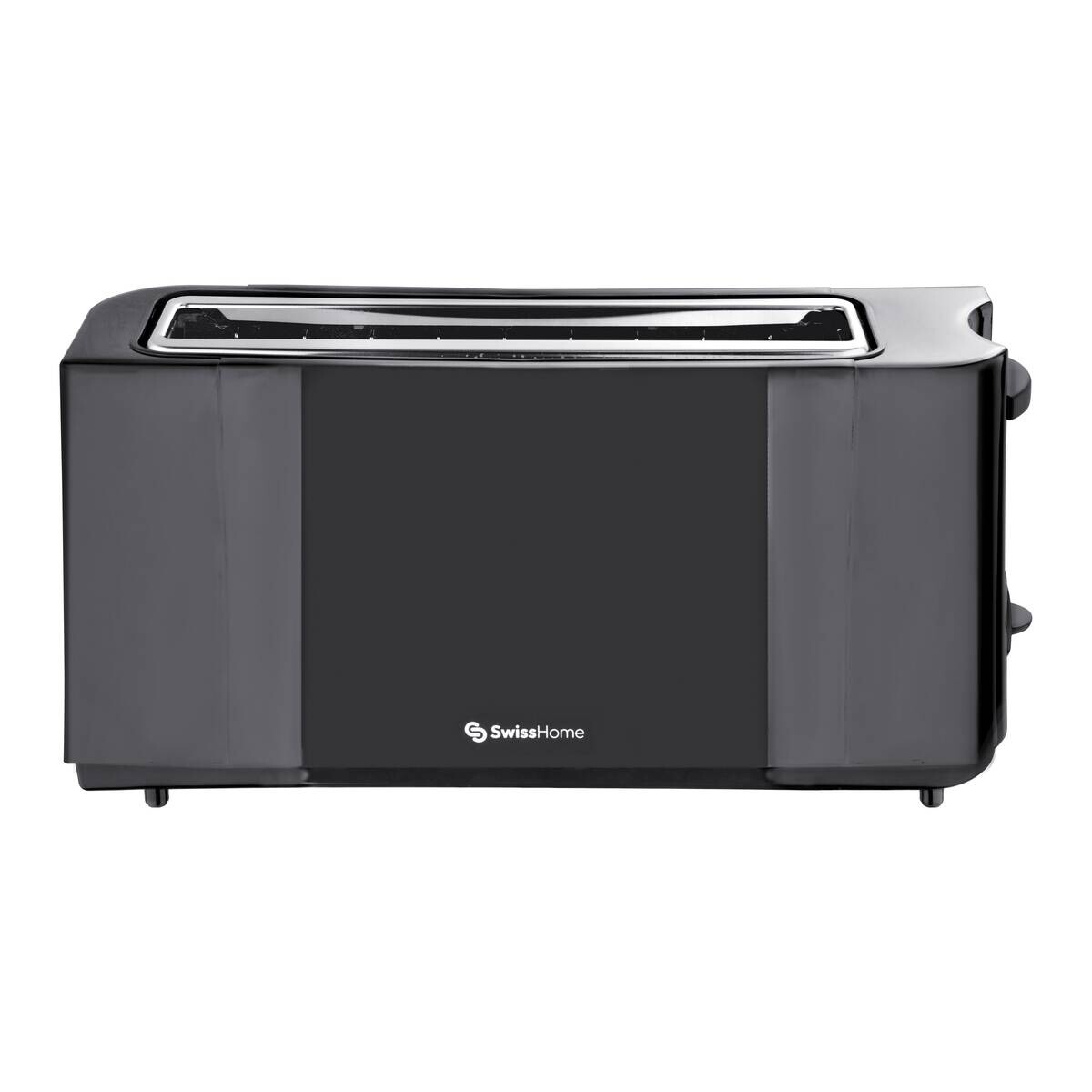 SWISS HOME Toaster schwarz B/H/L: ca. 27x24x8 cm