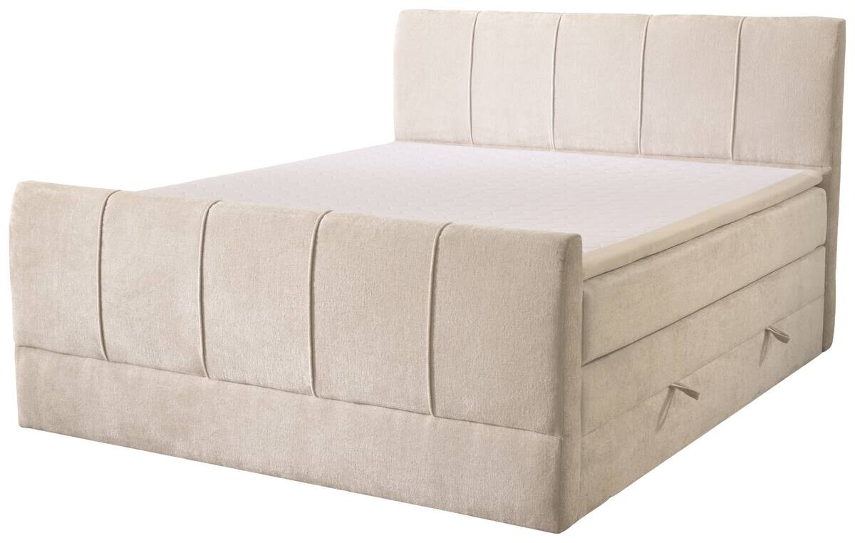 Boxspringbett Harmony creme Liegefläche B/L: ca. 160x200 cm