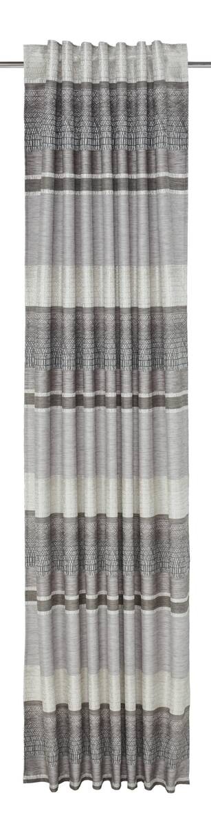 Kombivorhang Sonja silber B/L: ca. 140x245 cm