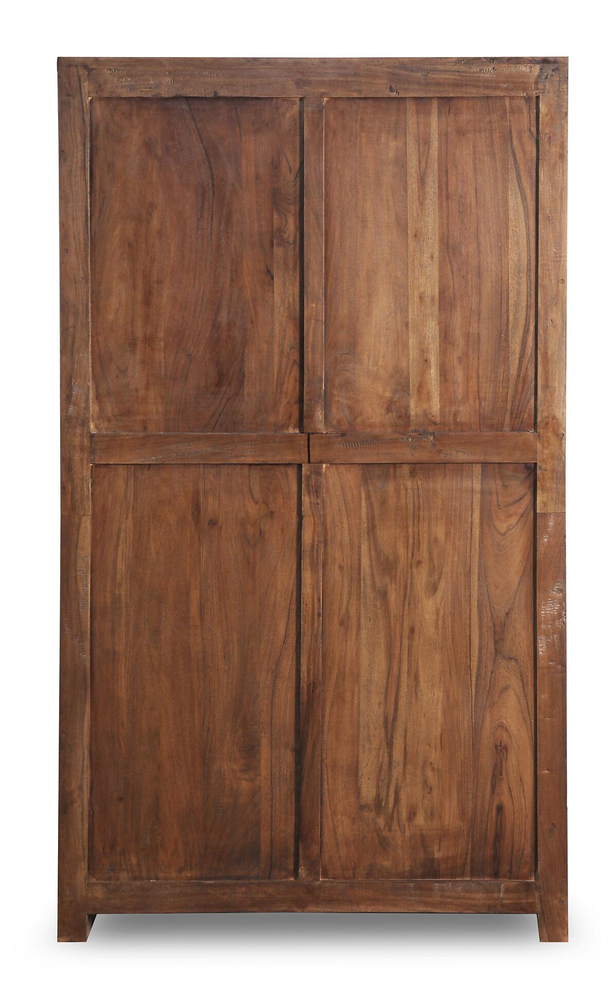 Vitrine Genua Akazie dunkel B/H/T: ca. 100x175x40 cm