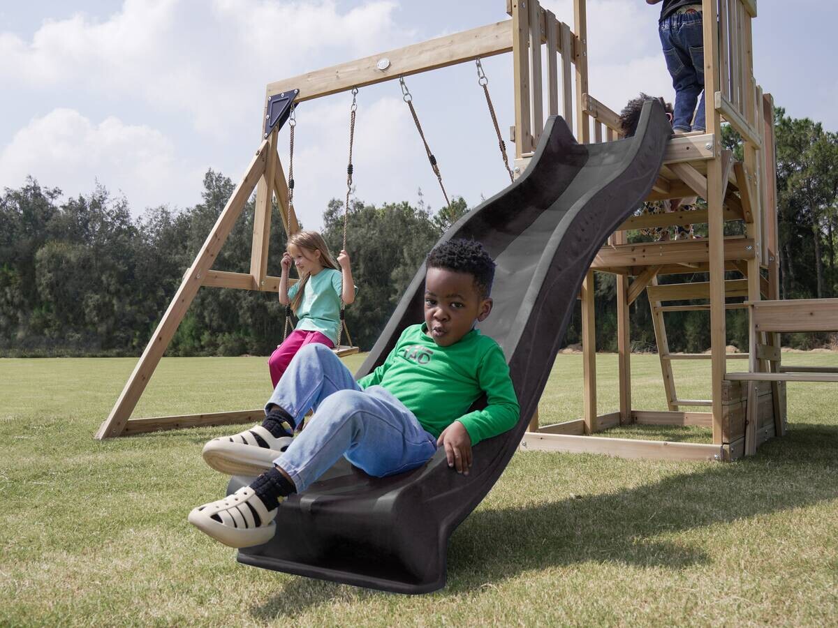 AXI Spielturm Mette braun B/H/L: ca. 366x267x383 cm