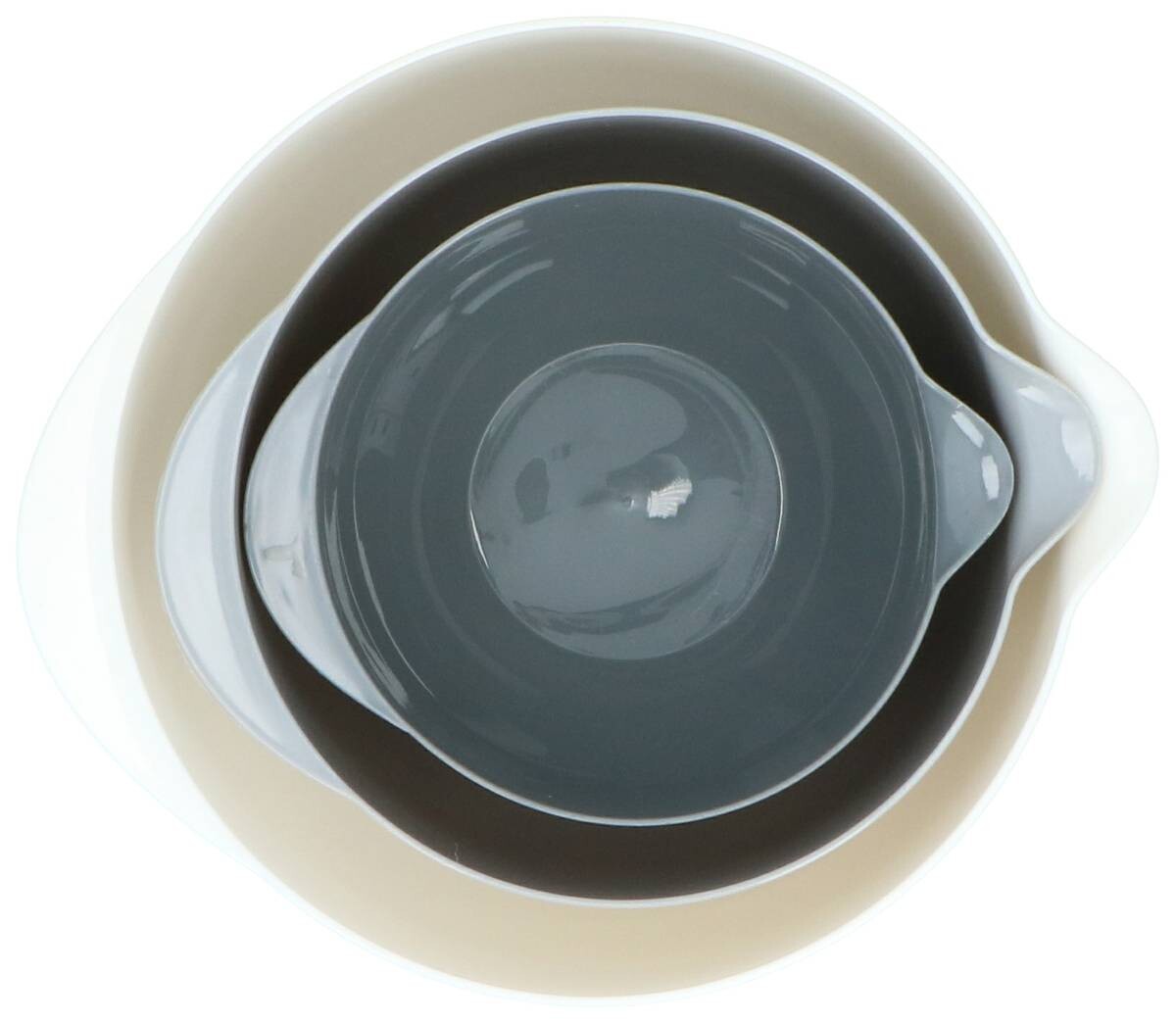 Salatschüsselset 6tlg. weiß