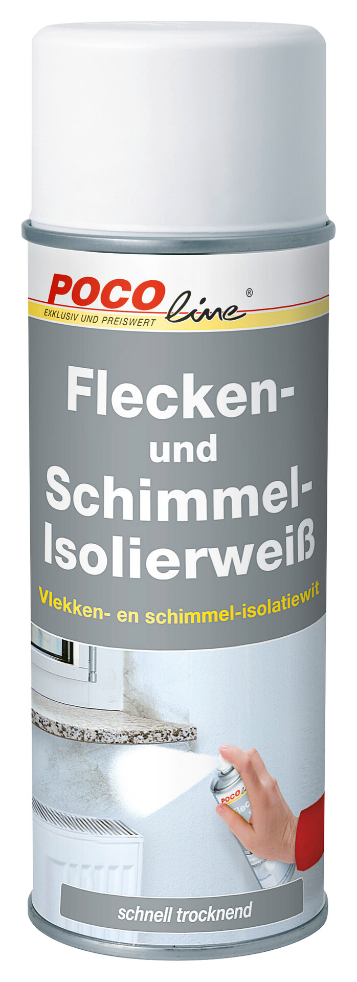 POCOline Flecken und Schimmel-Isolierweiß weiß ca. 0,4 l