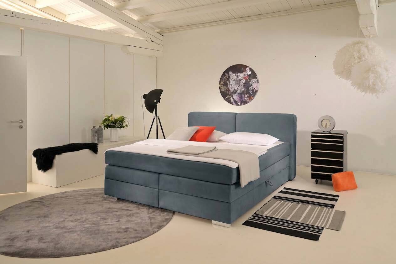 Boxspringbett Happy aqua Liegefläche B/L: ca. 160x200 cm Boxspringbett Happy aqua Liegefläche B/L: ca. 160x200 cm