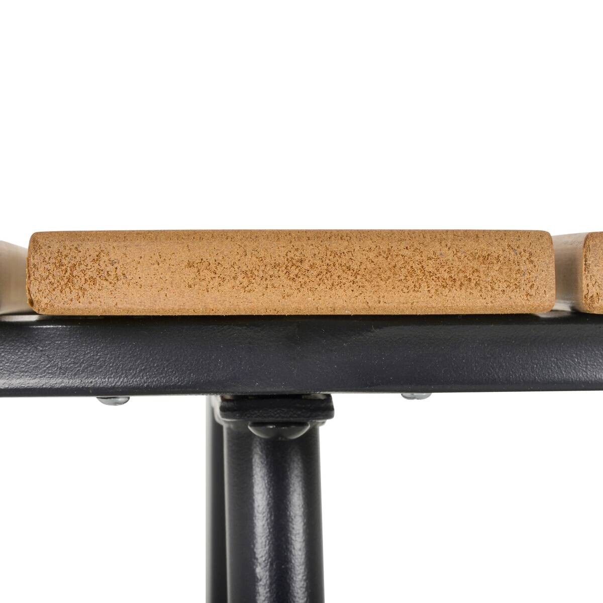 Outsunny Gartentisch braun Kunststoff H/D: ca. 48x49 cm