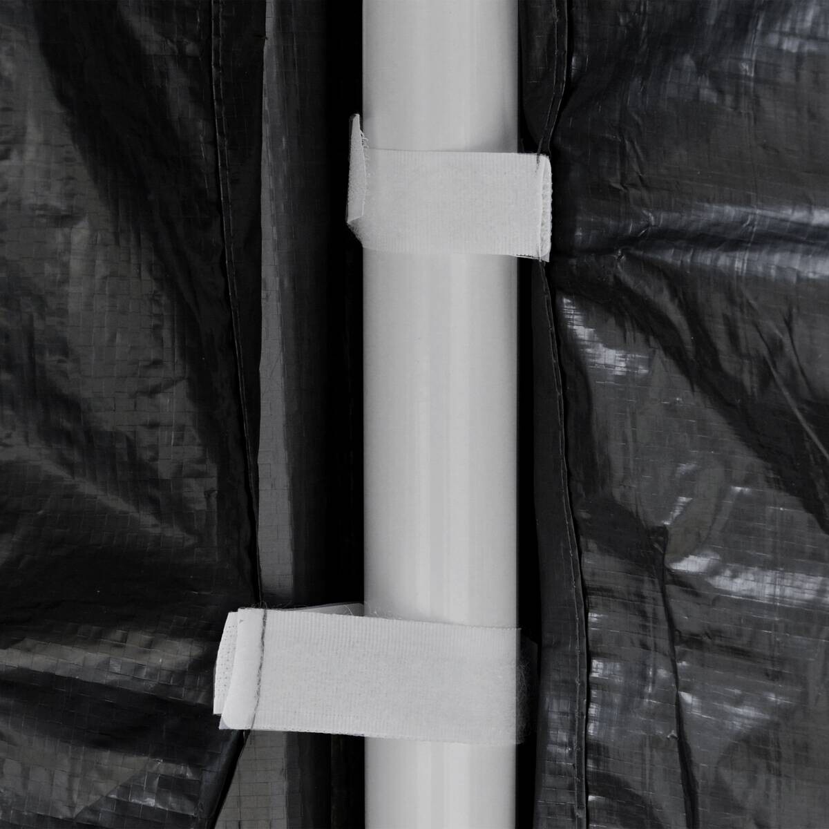 Outsunny Pavillon schwarz Polypropylen B/H/L: ca. 295x395x255 cm