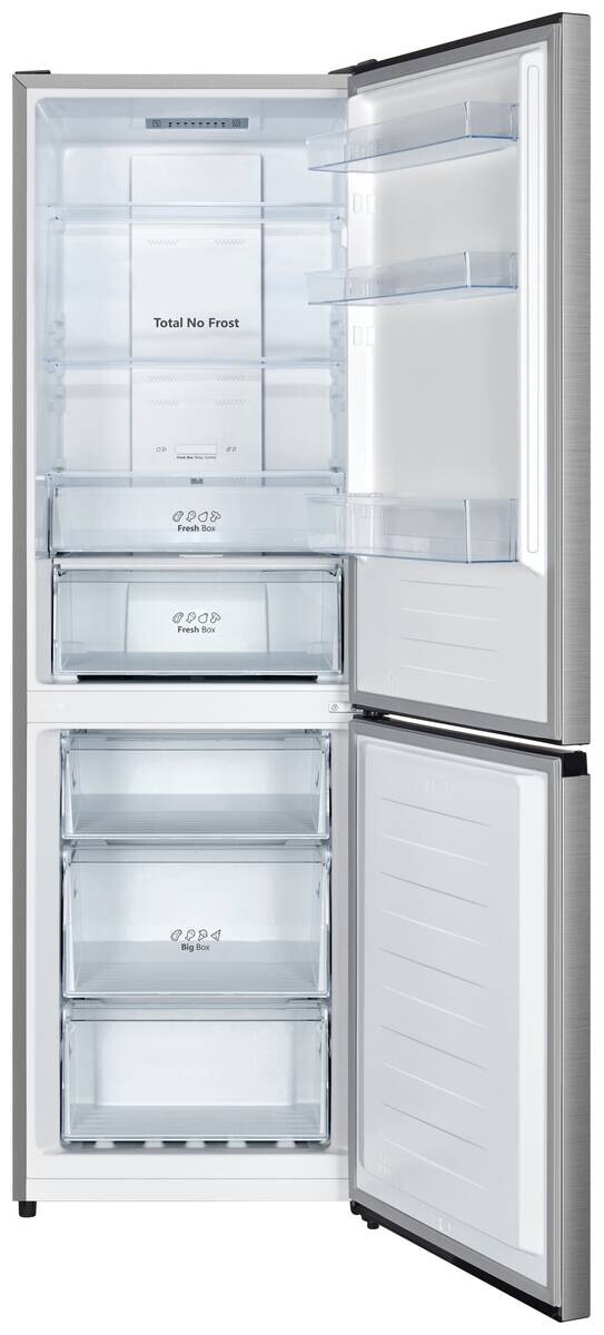 Hisense Kühl-/Gefrierkombination RB3N300NECA Inox B/H/T: ca. 59,5x187,3x59 cm