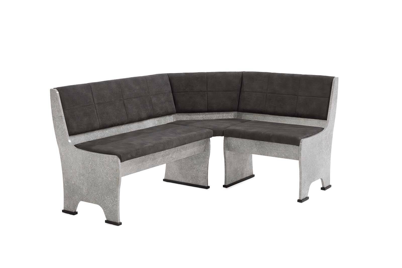 Eckbankgruppe Beton B/T: ca. 100x65 cm