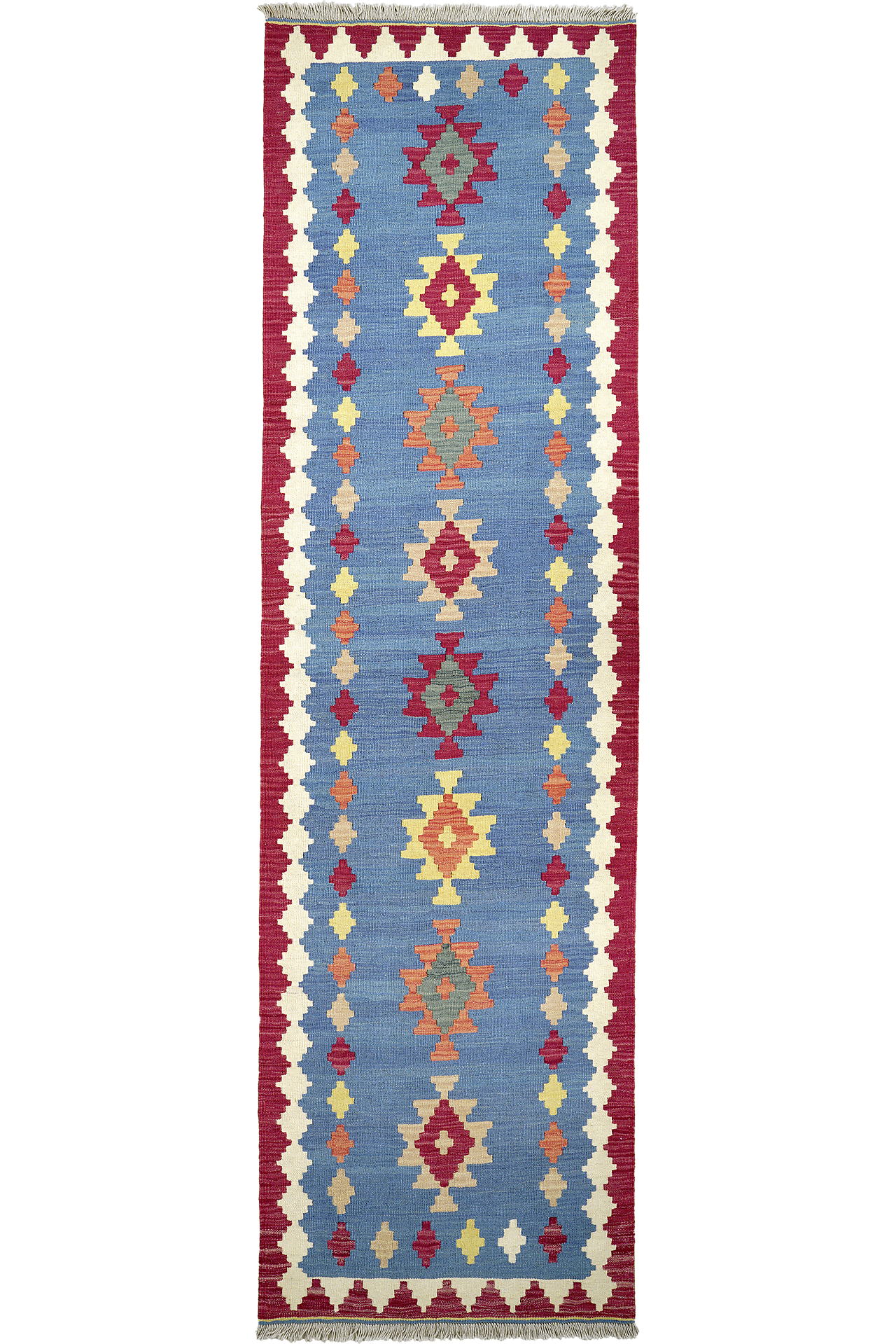 PersaTepp Teppich Kelim Gashgai blau B/H/L: ca. 85x1x298 cm PersaTepp Teppich Kelim Gashgai blau B/H/L: ca. 85x1x298 cm