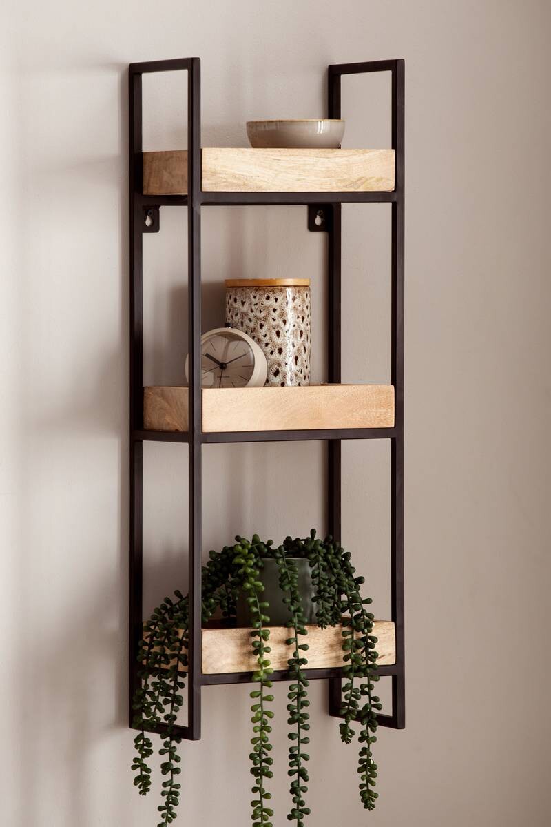 Wandregal B/H/T: ca. 27x77x18 cm