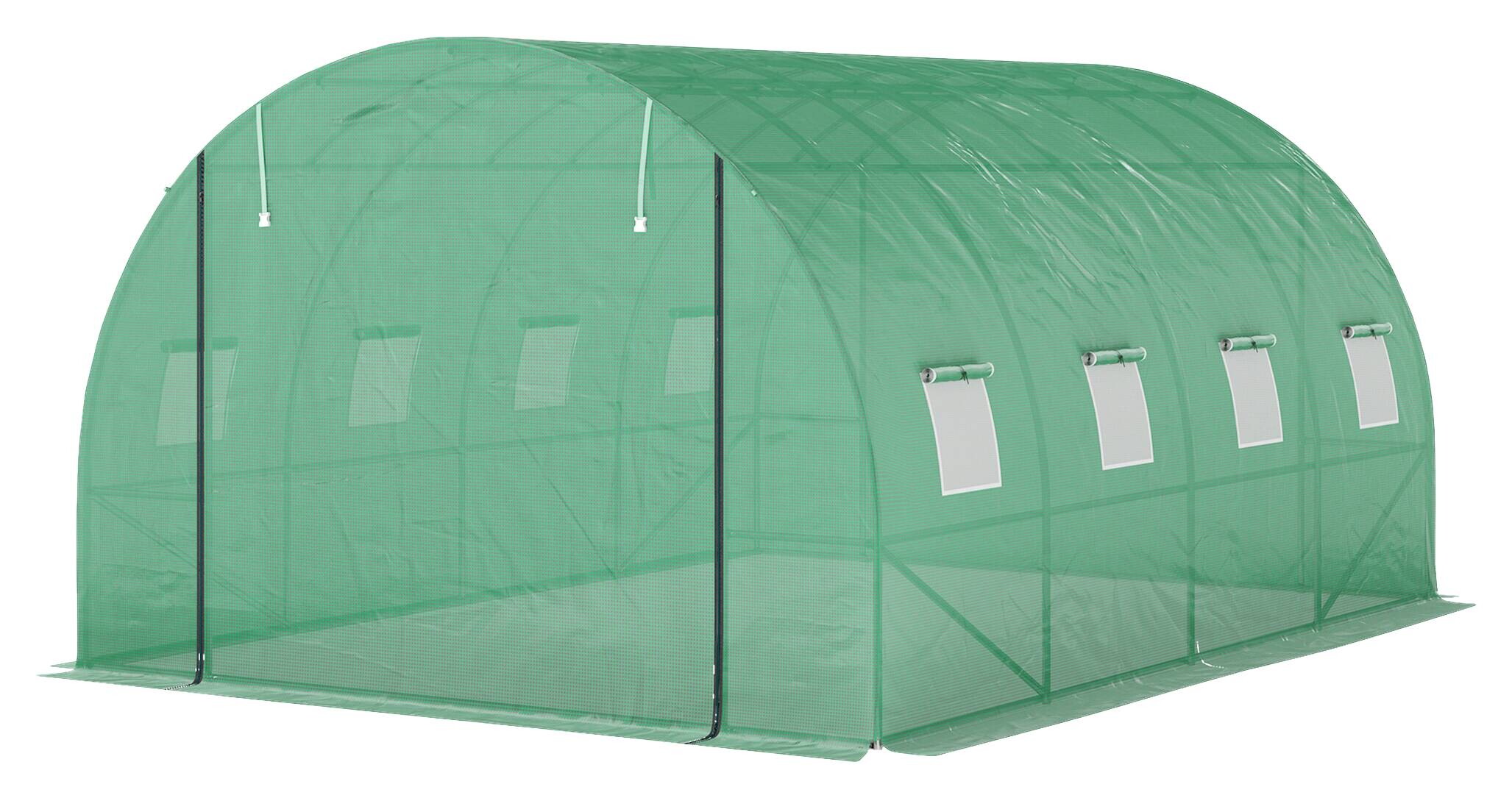 Outsunny Folientunnel B/H/L: ca. 298x198x398 cm