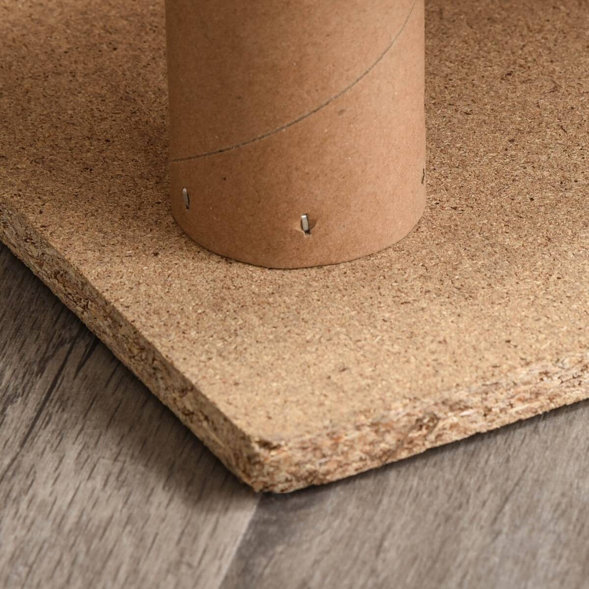 PawHut Haustiertreppe grau Polyester B/H/L: ca. 35x44x60 cm